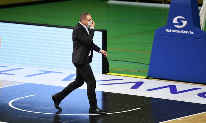 Basketball 2. Bundesliga 2020 2021 7. Spieltag in Rottenburg in der Volksbank Arena 20.03.2021 Tigers Tuebingen - wiha Panthers Schwenningen Manager Robert Wintermantel (Tigers)