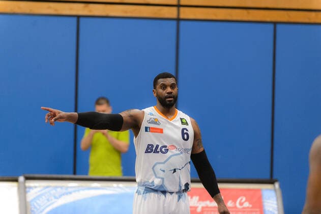 Will DANIELS (6 Eisbaeren Bremerhaven) ; Eisbären Bremerhaven vs Team Ehingen Urspring, Basketball, 2. Bundesliga ProA, 21.03.2021, 27. Spieltag, Saison 2020 2021, Bremerhaven, Trainingscenter Amerikaring ; Copyright: xErikxHillmer EIBNERx EP_ehr Eisbären Bremerhaven vs Team Ehingen Urspring, Basketball, 2. Bundesliga ProA, 21.03.2021, 27. Spieltag, Saison 2020 2021 Bremerhaven Copyright: xErikxHillmer EIBNERx EP_ehr