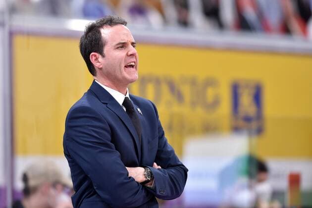 Will Voigt (Trainer, Headcoach Baskets Bonn) , Basketball, Bundesliga, BBL, BG Goettingen - Telekom Baskets Bonn, 21.03.2021, BG Goettingen - Telekom Baskets Bonn , Basketball, Bundesliga, GER, BBL, 21.03.2021 Goettingen Copyright: xEibner-Pressefotox-xRolandxSippelx
