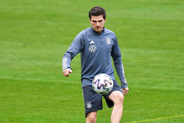 Fußball: DFB, Saison 2020 2021, Training der Deutschen Fußball-Nationalmannschaft am 23.03.2021 in der Merkur Spiel-Arena in Düsseldorf (Nordrhein-Westfalen). Jonas Hofmann (Deutschland) Copyright: xChristopherxNeundorf Kirchner-Mediax