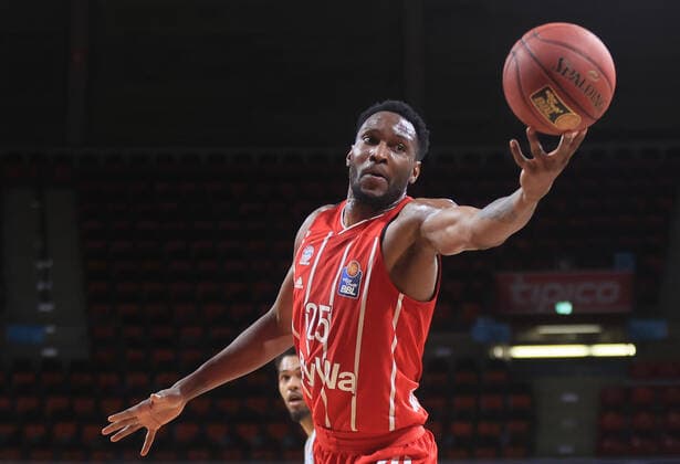 23.03.2021, BBL, FC Bayern Basketball vs Mitteldeutscher BC, Audi Dome, Muenchen, im Bild: JaJuan Johnson (FCB Basketball)