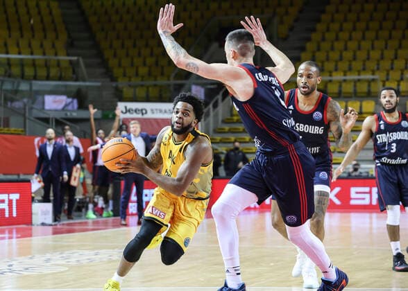 Daryl Macon 4 SIG Strasbourg vs AEK Basketball Champions League BASKETBALL : SIG Strasbourg vs AEK Athenes - 23 03 2021 ElyxandroCEGARRA PANORAMIC 