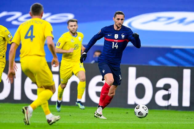 Adrien Rabiot (France) FOOTBALL : France vs Ukraine - Eliminatoires coupe du Monde 2022 - 24 03 2021 JBAutissier Panoramic 
