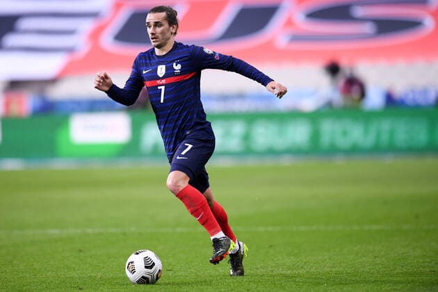07 ANTOINE GRIEZMANN (FRA) FOOTBALL : France vs Ukraine - Qualifications Coupe du Monde 2022 - 24 03 2021 FEP Panoramic 