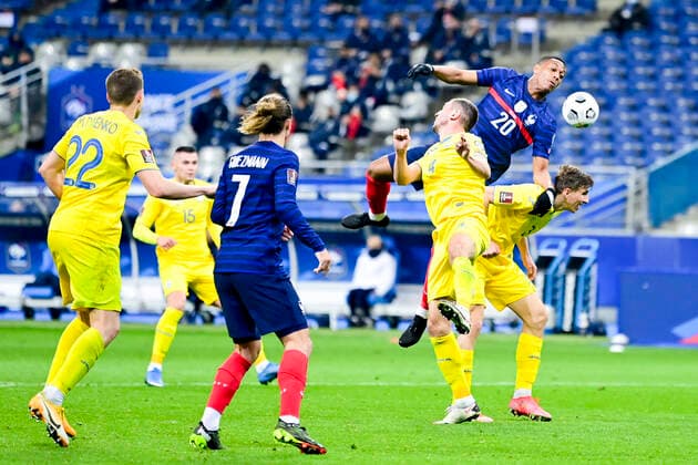 Anthony Martial (France) FOOTBALL : France vs Ukraine - Eliminatoires coupe du Monde 2022 - 24 03 2021 JBAutissier Panoramic 