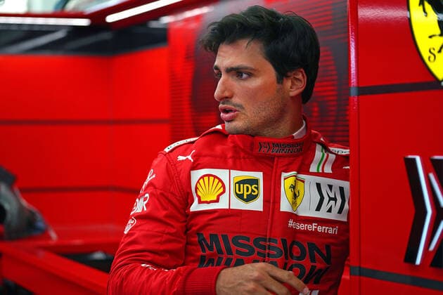 F1 Grand Prix of Bahrain 55 Carlos Sainz (ESP, Scuderia Ferrari Mission Winnow), F1 Grand Prix of Bahrain at Bahrain International Circuit on March 25, 2021 in Sakhir, Bahrain. (Photo by COLOMBO IMAGES FIA Pool via HOCH ZWEI) Sakhir Bahrain Poolfoto HOCH ZWEI Pool COLOMBO IMAGES ,EDITORIAL USE ONLY