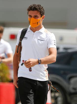 4 Lando Norris (GBR, McLaren F1 Team), F1 Grand Prix of Bahrain at Bahrain International Circuit on March 25, 2021 in Sakhir, Bahrain. (Photo by HOCH ZWEI) Sakhir Bahrain