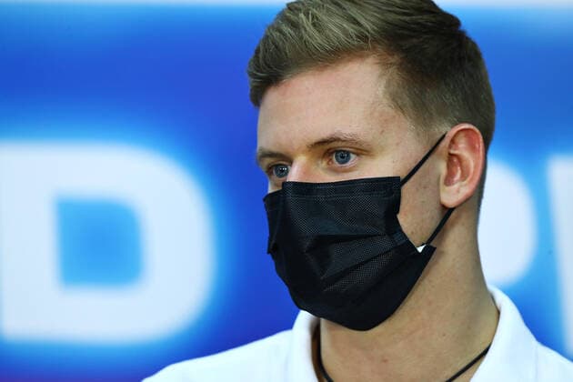 F1 Grand Prix of Bahrain 47 Mick Schumacher (GER, Haas F1 Team), F1 Grand Prix of Bahrain at Bahrain International Circuit on March 25, 2021 in Sakhir, Bahrain. (Photo by Dan Istitene Formula 1 Getty Images FIA Pool via HOCH ZWEI) Sakhir Bahrain International Circuit Bahrain Poolfoto HOCH ZWEI Pool Formula 1 via Get ,EDITORIAL USE ONLY