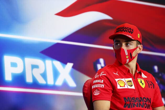 F1 Grand Prix of Bahrain 16 Charles Leclerc (MON, Scuderia Ferrari Mission Winnow), F1 Grand Prix of Bahrain at Bahrain International Circuit on March 25, 2021 in Sakhir, Bahrain. (Photo by Dan Istitene Formula 1 Getty Images FIA Pool via HOCH ZWEI) Sakhir Bahrain International Circuit Bahrain Poolfoto HOCH ZWEI Pool Formula 1 via Get ,EDITORIAL USE ONLY