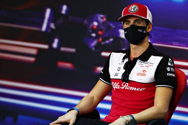 F1 Grand Prix of Bahrain 99 Antonio Giovinazzi (ITA, Alfa Romeo Racing ORLEN), F1 Grand Prix of Bahrain at Bahrain International Circuit on March 25, 2021 in Sakhir, Bahrain. (Photo by Dan Istitene Formula 1 Getty Images FIA Pool via HOCH ZWEI) Sakhir Bahrain International Circuit Bahrain Poolfoto HOCH ZWEI Pool Formula 1 via Get ,EDITORIAL USE ONLY