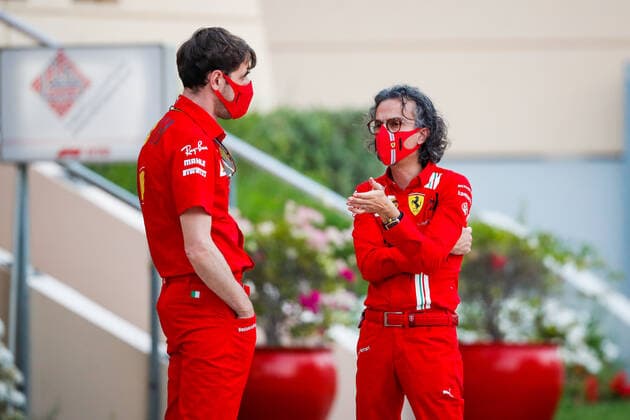 MEKIES Laurent (fra), Racing Director of the Scuderia Ferrari, portrait during Formula 1 Gulf Air Bahrain Grand Prix 2021 from March 26 to 28, 2021 on the Bahrain International Circuit, in Sakhir, Bahrain FORMULE 1 : Grand prix du Bahrein - Sakhir - Preparation - 25 03 2021 DPPI Panoramic 