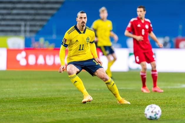 210325 Zlatan Ibrahimovic of Sweden during the FIFA World Cup, WM, Weltmeisterschaft, Fussball Qualifier football match between Sweden and Georgia on March 25, 2021 in Stockholm. Photo: Jesper Zerman BILDBYRAN COP 234 JM0097 bbeng fotboll football soccer fotball vm-kval kval fifa world cup qualifier qualifier landskamp sverige sweden sverige a georgia georgien Copyright: JESPERxZERMAN BB210325JZ015