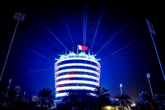 Track impression, F1 Grand Prix of Bahrain at Bahrain International Circuit on March 25, 2021 in Sakhir, Bahrain. (Photo by HOCH ZWEI) Sakhir Bahrain