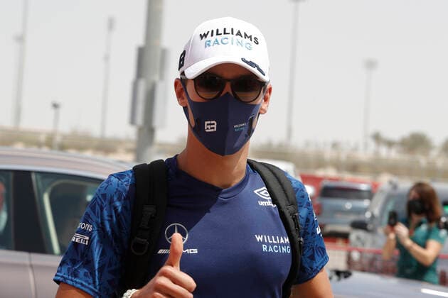 63 George Russell (GBR, Williams Racing), F1 Grand Prix of Bahrain at Bahrain International Circuit on March 26, 2021 in Sakhir, Bahrain. (Photo by HOCH ZWEI) Sakhir Bahrain