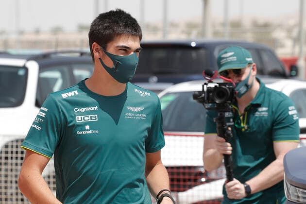 18 Lance Stroll (CAN, Aston Martin Cognizant F1 Team), F1 Grand Prix of Bahrain at Bahrain International Circuit on March 26, 2021 in Sakhir, Bahrain. (Photo by HOCH ZWEI) Sakhir Bahrain