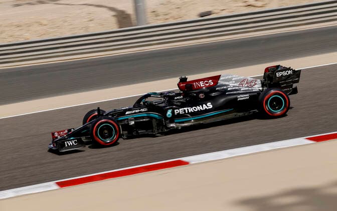 44 Lewis Hamilton (GBR, Mercedes-AMG Petronas F1 Team), F1 Grand Prix of Bahrain at Bahrain International Circuit on March 26, 2021 in Sakhir, Bahrain. (Photo by HOCH ZWEI) Sakhir Bahrain