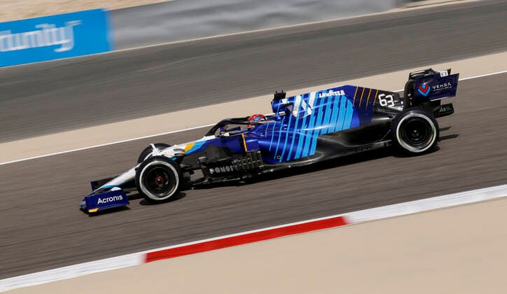 63 George Russell (GBR, Williams Racing), F1 Grand Prix of Bahrain at Bahrain International Circuit on March 26, 2021 in Sakhir, Bahrain. (Photo by HOCH ZWEI) Sakhir Bahrain