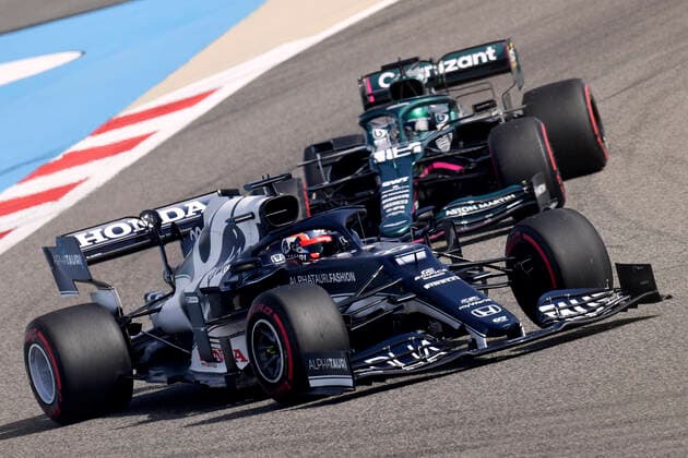 TSUNODA Yuki Alpha Tauri F1 Team FIA Formel 1 Saison 2021 in Bahrain 1.Tag Am 26.03.2021 Bahrain International Circuit As-Sachir