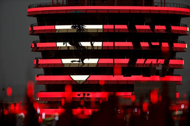 Sport Bilder des Tages Track impression, F1 Grand Prix of Bahrain at Bahrain International Circuit on March 26, 2021 in Sakhir, Bahrain. (Photo by HOCH ZWEI) Sakhir Bahrain