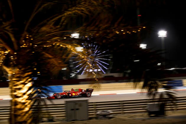 Sport Bilder des Tages 55 Carlos Sainz (ESP, Scuderia Ferrari Mission Winnow), F1 Grand Prix of Bahrain at Bahrain International Circuit on March 26, 2021 in Sakhir, Bahrain. (Photo by HOCH ZWEI) Sakhir Bahrain