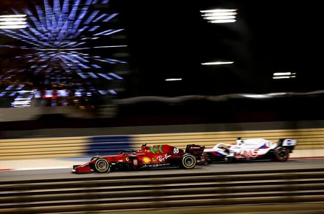 55 Carlos Sainz (ESP, Scuderia Ferrari Mission Winnow), F1 Grand Prix of Bahrain at Bahrain International Circuit on March 26, 2021 in Sakhir, Bahrain. (Photo by HOCH ZWEI) Sakhir Bahrain