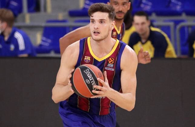 March 26, 2021, Barcelona, Catalonia, Spain: Sergi Martinez during the match betweeen FC Barcelona, Barca and Alba Berlin, corresponding to the week 31 of the Euroleague, played at the Palau Blaugrana. Photo: JGS Cordon Press Cordon Press