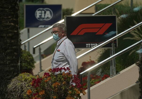 Formula 1 Gulf Air Bahrain Grand Prix 2021 27.03.2021, Bahrain International Circuit, Sakhir, Formula 1 Gulf Air Bahrain Grand Prix 2021 ,im Bild Ross Brawn (Geschäftsführer, Motorsport Â· Formel 1 Management Limited)
