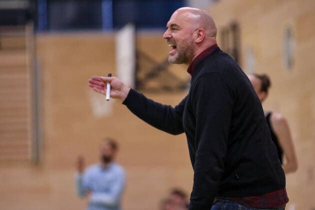 Capitol Bascats Duesseldorf gegen TG Neuss Tigers, 27.03.2021 John F. Bruhnke (Head Coach TG Neuss Tigers); Capitol Bascats Duesseldorf gegen TG Neuss Tigers am 27.03.2021, Duesseldorf. Copyright: xBEAUTIFULxSPORTS KennyxBeelex
