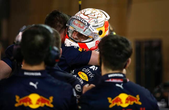 33 Max Verstappen (NED, Red Bull Racing), F1 Grand Prix of Bahrain at Bahrain International Circuit on March 27, 2021 in Sakhir, Bahrain. (Photo by HOCH ZWEI) Sakhir Bahrain