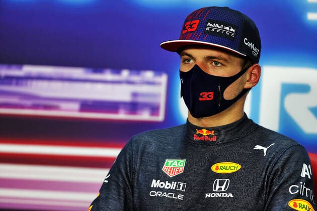 F1 Grand Prix of Bahrain 33 Max Verstappen (NED, Red Bull Racing), F1 Grand Prix of Bahrain at Bahrain International Circuit on March 27, 2021 in Sakhir, Bahrain. (Photo by xpbimages.com XPB Images FIA Pool via HOCH ZWEI) Sakhir Bahrain Poolfoto HOCH ZWEI Pool XPB Images ,EDITORIAL USE ONLY