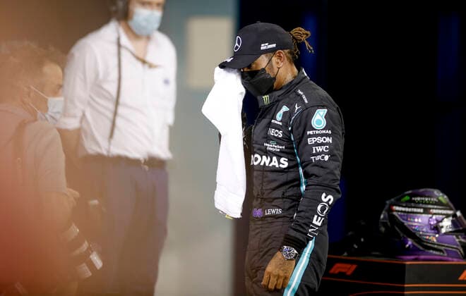44 Lewis Hamilton (GBR, Mercedes-AMG Petronas F1 Team), F1 Grand Prix of Bahrain at Bahrain International Circuit on March 27, 2021 in Sakhir, Bahrain. (Photo by HOCH ZWEI) Sakhir Bahrain