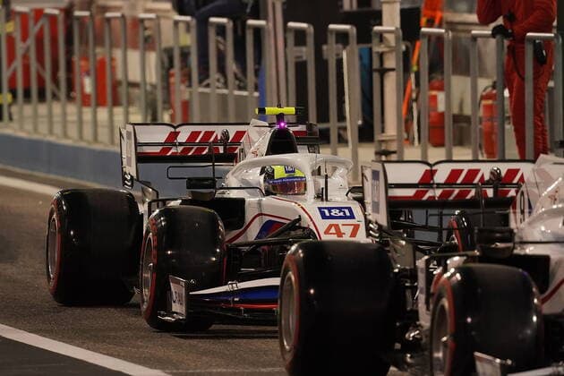 Formula 1 Gulf Air Bahrain Grand Prix 2021 27.03.2021, Bahrain International Circuit, Sakhir, Formula 1 Gulf Air Bahrain Grand Prix 2021 ,im Bild Mick Schumacher (DEU 47), Haas F1 Team