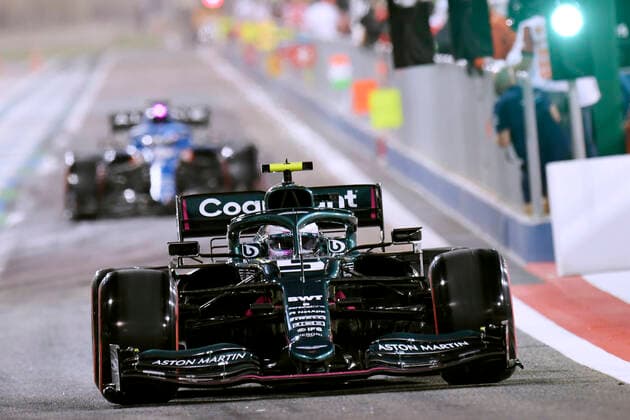 VETTEL Sebastian Aston Martin F1 Team FIA Formel 1 Saison 2021 in Bahrain 2.Tag Qualifikation Am 27.03.2021 Bahrain International Circuit As-Sachir