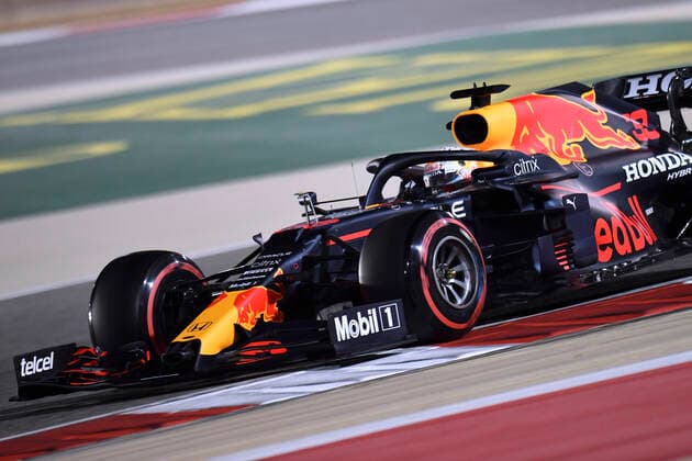 VERSTAPPEN Max Red Bull Racing F1 Team FIA Formel 1 Saison 2021 in Bahrain 2.Tag Qualifikation Am 27.03.2021 Bahrain International Circuit As-Sachir
