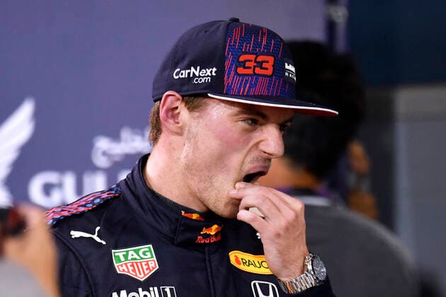 VERSTAPPEN Max Red Bull Racing F1 Team FIA Formel 1 Saison 2021 in Bahrain 2.Tag Qualifikation Am 27.03.2021 Bahrain International Circuit As-Sachir