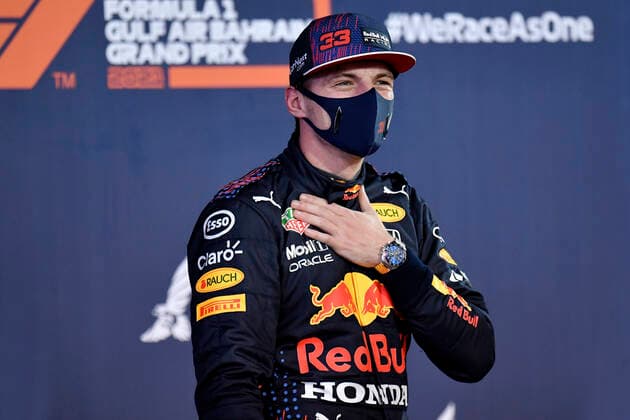 VERSTAPPEN Max Red Bull Racing F1 Team FIA Formel 1 Saison 2021 in Bahrain 2.Tag Qualifikation Am 27.03.2021 Bahrain International Circuit As-Sachir