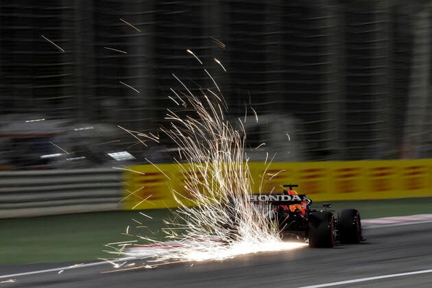 VERSTAPPEN Max Red Bull Racing F1 Team FIA Formel 1 Saison 2021 in Bahrain 2.Tag Qualifikation Am 27.03.2021 Bahrain International Circuit As-Sachir