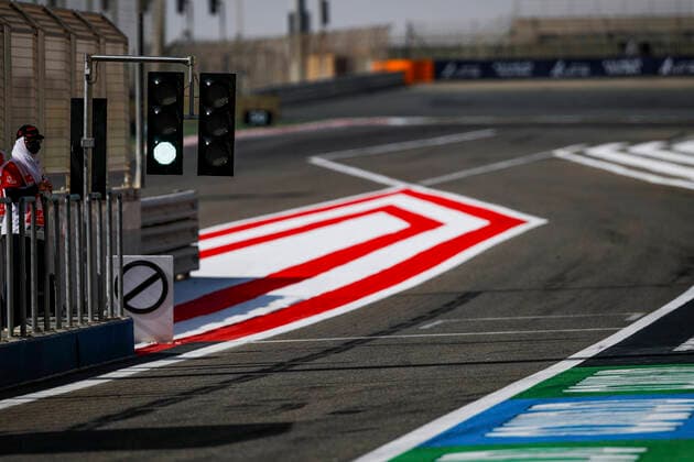 Track impression, F1 Grand Prix of Bahrain at Bahrain International Circuit on March 27, 2021 in Sakhir, Bahrain. (Photo by HOCH ZWEI) Sakhir Bahrain