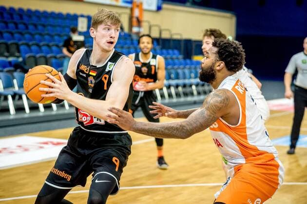 Trevor Lacey, Rostock Seawolves vs. Panthers Schwenningen, Basketball, PRO-A, 28.03.2021 Rostock Seawolves vs. Panthers Schwenningen, Basketball, PRO-A, 28.03.2021 Rostock Copyright: xEibner-Pressefotox EP_GRW
