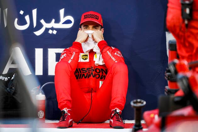 Sport Themen der Woche KW12 16 Charles Leclerc (MON, Scuderia Ferrari Mission Winnow), F1 Grand Prix of Bahrain at Bahrain International Circuit on March 28, 2021 in Sakhir, Bahrain. (Photo by HOCH ZWEI) Sakhir Bahrain