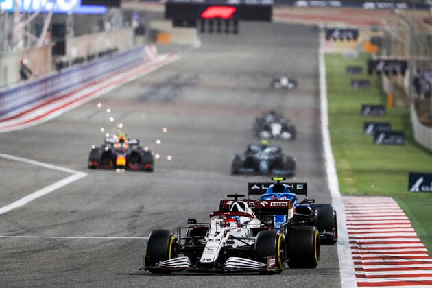 7 Kimi Raikkonen (FIN, Alfa Romeo Racing ORLEN), F1 Grand Prix of Bahrain at Bahrain International Circuit on March 28, 2021 in Sakhir, Bahrain. (Photo by HOCH ZWEI) Sakhir Bahrain