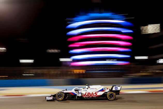 47 Mick Schumacher (GER, Haas F1 Team), F1 Grand Prix of Bahrain at Bahrain International Circuit on March 28, 2021 in Sakhir, Bahrain. (Photo by HOCH ZWEI) Sakhir Bahrain
