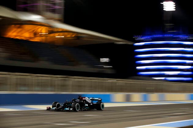 44 Lewis Hamilton (GBR, Mercedes-AMG Petronas F1 Team), F1 Grand Prix of Bahrain at Bahrain International Circuit on March 28, 2021 in Sakhir, Bahrain. (Photo by HOCH ZWEI) Sakhir Bahrain