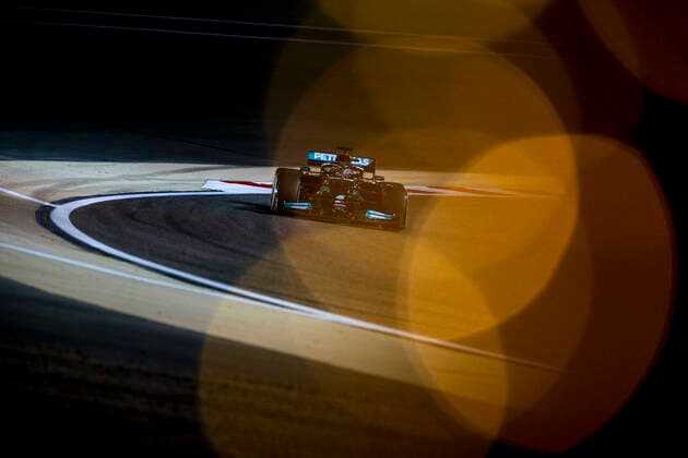 44 Lewis Hamilton (GBR, Mercedes-AMG Petronas F1 Team), F1 Grand Prix of Bahrain at Bahrain International Circuit on March 28, 2021 in Sakhir, Bahrain. (Photo by HOCH ZWEI) Sakhir Bahrain