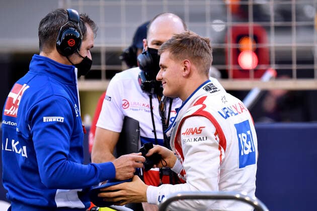 SCHUMACHER Mick Haas F1 Team FIA Formel 1 Saison 2021 in Bahrain 3.Tag Rennen Am 28.03.2021 Bahrain International Circuit As-Sachir