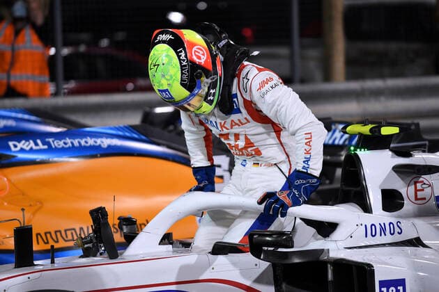 SCHUMACHER Mick Haas F1 Team nach dem Rennen FIA Formel 1 Saison 2021 in Bahrain 3.Tag Rennen Am 28.03.2021 Bahrain International Circuit As-Sachir