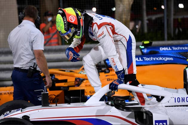 SCHUMACHER Mick Haas F1 Team nach dem Rennen FIA Formel 1 Saison 2021 in Bahrain 3.Tag Rennen Am 28.03.2021 Bahrain International Circuit As-Sachir