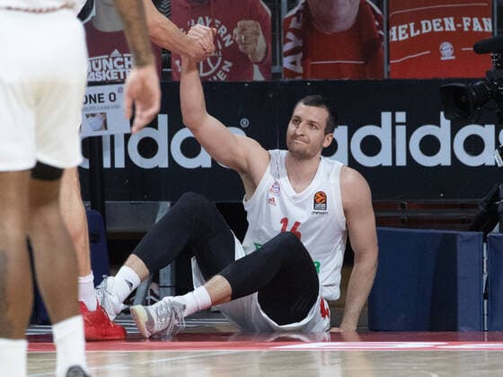 Bayerns 16 Paul ZIPSER. Basketball, Euroleague, FC Bayern - Fernerbahce Istanbul, Saison 2020-2021, am 30.3.2021 in Muenchen, A U D I D O M E, Deutschland. Quelle Copyright Credit : Oryk HAIST