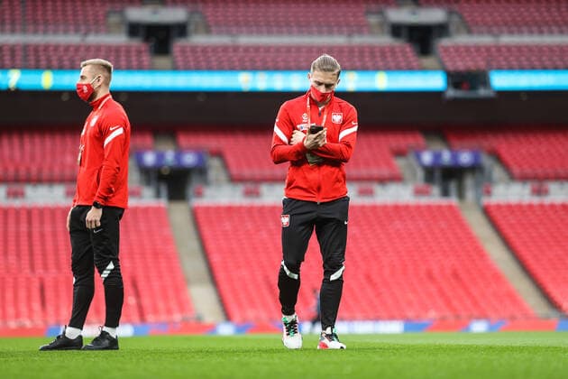 31.03.2021 LONDYN WEMBLEY, ANGLIA (LONDON, ENGLAND), STADION WEMBLEY PILKA NOZNA (FOOTBALL) ELIMINACJE MISTRZOSTW SWIATA FIFA QATAR 2022 ( WORLD CUP QUALIFIATION QATAR 2022 ) MECZ ANGLIA - POLSKA ( GAME ENGLAND - POLAND ) NZ PRZEMYSLAW PLACHETA FOTO LUKASZ GROCHALA CYFRASPORT NEWSPIX.PL --- Newspix.pl  20210331CSLG0024
