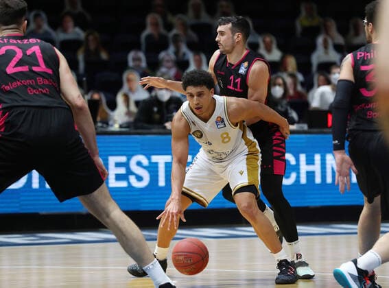Löwen Braunschweig vs. Bonn, BBL Braunschweig, 31.03.2021, BASKETBALL - easyCredit BBL Basketball Bundesliga, Löwen Braunschweig vs. Telekom Baskets Bonn, Saison 2020 21. Braunschweig